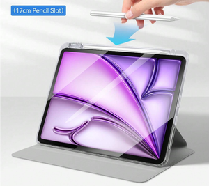 SUNNYCASE Custodia Girevole a 360 Gradi per <span class=keywords><strong>iPad</strong></span> <span class=keywords><strong>Pro</strong></span> 11/13 Pollici 10.9/11a Gen con Porta Matita in Pelle PU PC TPU, Funzione Auto Wake/Sleep, Antiurto - Product Image 4
