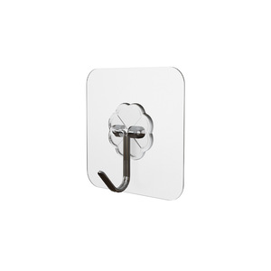 ตะขอแขวนผนังแบบไม่ต้องเจาะรูอเนกประสงค์ แข็งแรง ทนทาน รุ่น Sub-female Buckle Paste Row Holder - Product Image 6