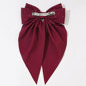 Pince à <span class=keywords><strong>cheveux</strong></span> pour queue de cheval élégante avec strass bling et grand nœud Accessoires pour <span class=keywords><strong>cheveux</strong></span> pour fête <span class=keywords><strong>Barrette</strong></span> élégante - Product Image 6