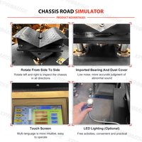 XPROMISE Automobile Châssis Suspension Simulateur D'essai Sur Route à Vendre Alignement Des Roues Ascenseur De Voiture Changeur De Pneu Et Équilibreur De Roues