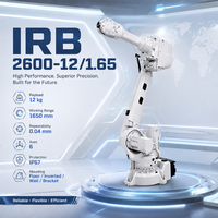 Bras robotisé industriel 6 axes IRB 2600-12/1.65, charge utile de 12 kg, portée de 1650 mm, robot haute précision pour le soudage, la manutention et l'assemblage