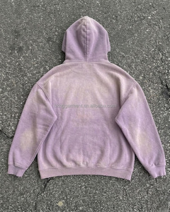 Sweat à capuche délavé, sweat à capuche vieilli, sweat à capuche décoloré par le soleil, fabricants de sweats à capuche, sweat à capuche pour hommes - Product Image 2