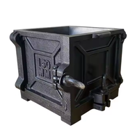 Équipement d'essai de dimension standard-moules concrets de cube d'essai de fonte pour des matériaux de construction