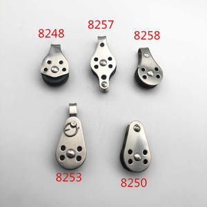 Puleggia per vela marina in acciaio inossidabile 316 piccola puleggia per barca a vela di sollevamento per Kayak da barca - Product Image 2