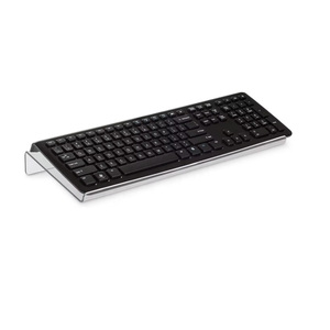 Easy Ergonomic Typing Holder Desktop Acrylic Computer Keyboard Riser Stand For Desk Laptop