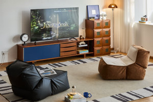 MUU Diseño contemporáneo Sofá modular de 1 asiento Suave Almacenamiento de muebles modernos para el hogar Nuevo sofá de tela de moda para apartamentos Hoteles - Product Image 2