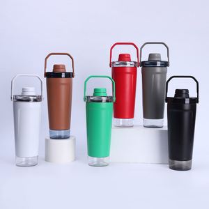 Termo Deportivo de Acero Inoxidable 304, Aislado al Vacío, Portátil, para Gimnasio, Taza Mezcladora, Mantiene la Temperatura de 6 a 12 Horas - Product Image 2