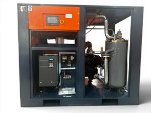 เครื่องอัดอากาศแบบสกรูแม่เหล็กถาวร VFD อุตสาหกรรม 7.5kW-250kW ระบบลม 0.7-1.0MPa - Product Image 4