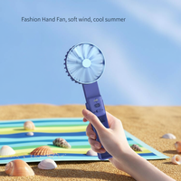 Nouvelle mode 2026 : Mini ventilateur 4-en-1 innovant avec alarme personnelle et lampe torche pour l'été