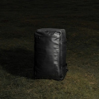Tente de camping gonflable noire portable et imperméable avec revêtement Oxford+PVC, ouverture rapide, utilisable en quatre saisons