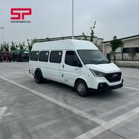 Bus d'occasion de luxe pour excursions urbaines, minibus JMC 17 places, 90% neuf, à vendre à prix réduit