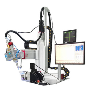 QCW 5 Axis Automatic Fiber Laser Platform 360. Rotating Laser Head <b>Battery</b> Channel Letter Metal Laser Welding Machine - Product Image 1