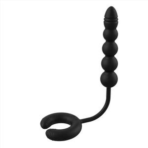 BR Anal Butt Plug Perlen Flirt Klitoris Vagina Clip <span class=keywords><strong>Penis</strong></span> Vibrator Nippel Brust G-Punkt Stimulator Sexspielzeug für Frauen und Männer - Product Image 2