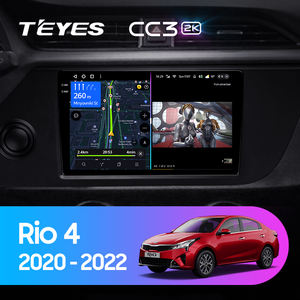 TEYES CC3 2K para Kia RIO 4 IV <span class=keywords><strong>FB</strong></span> 2020 - 2022 Radio <span class=keywords><strong>de</strong></span> coche reproductor <span class=keywords><strong>de</strong></span> vídeo Multimedia navegación estéreo GPS Android 10 No 2DIN - Product Image 2