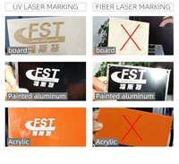 Machine de marquage laser UV à faible consommation d'énergie et à refroidissement par air à prix abordable pour le métal, l'or et l'argent