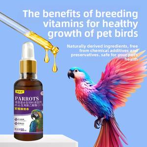 Vitamine per l'Allevamento di Pappagalli, Calopsitte, Canarini e Cocorite, Integratore Nutrizionale per Uccelli - Product Image 3