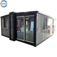 WinFair Mini maisons modulaires préfabriquées en acier de 20 pieds Petit conteneur pliable mobile 1 chambre à coucher Grand-mère à vendre au Liban
