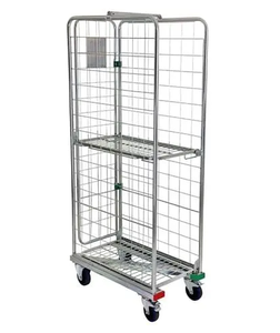 गोदाम भंडारण के लिए रोल पिंजरे गाड़ी परिवहन - Product Image 3