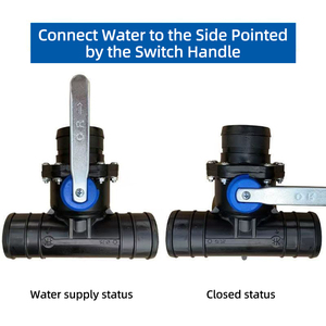 Connettore per Tubi dell'Acqua in Plastica Ecologica di Alta Qualità e Durevole per Attrezzi da Giardino e Irrigazione a Goccia Agricola a Diametro Variabile - Product Image 4