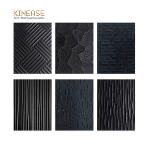 Panel <span class=keywords><strong>de</strong></span> pared con patrón <span class=keywords><strong>de</strong></span> rejilla <span class=keywords><strong>de</strong></span> la <span class=keywords><strong>serie</strong></span> Simple, arte en relieve, <span class=keywords><strong>sensación</strong></span> texturizada, moderno, impermeable, para baño, sala <span class=keywords><strong>de</strong></span> estar, almacén, exterior, TV - Product Image 4