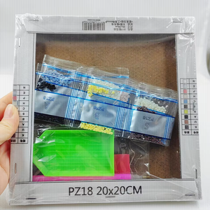 Kits de Broderie Diamant 20x20cm Colorés, Peinture sur Toile DIY à Couverture Complète, Vente en Gros, Livraison Rapide pour Cadeau et Décoration Intérieure - Product Image 6