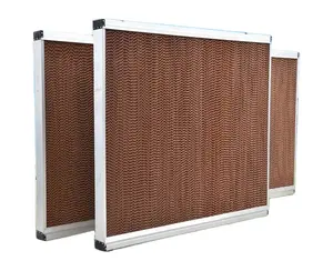Almohadilla de enfriamiento de pared 7090 barata más vendida, sistema de enfriamiento de aire para granja avícola, almohadilla de enfriamiento para invernadero