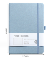 Carnet de notes en gros A5, agenda spirale pour le bureau, les affaires et l'école, bloc-notes d'écriture, formats A4, A6, B5, carnet à couverture rigide
