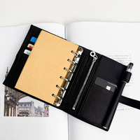 Ensemble de carnets en cuir personnalisés avec reliure, planificateur budgétaire, fournitures de planificateur de mariage