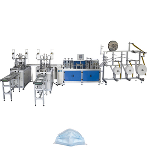 Tela máscara que hace la máquina con <span class=keywords><strong>2</strong></span> línea de salida - Product Image 1