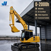 Excavatrice Komatsu PC160-7 en stock, excavatrice d'occasion de 16 tonnes, machine d'excavation Komatsu à vendre