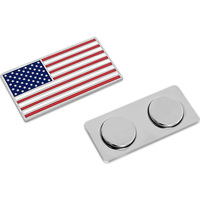 Épinglette Drapeau National des États-Unis Émail Doux Badge Patriotique Personnalisé Étoiles & Rayures Métal Alliage Autocollant Cadeau Souvenir Événement Américain Promos