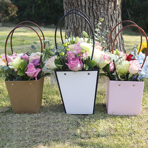 Panier en papier avec fleurs différentes, boîte à fleurs pour savon, cadeau de fête des mères, pour maman, 500 pièces - Product Image 6