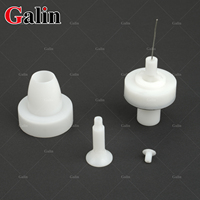 Boquilla de repuesto redonda GX132 para pistola de recubrimiento en polvo, tipo jet plano, NO OEM, para máquina de pulverización electrostática de polvo, taller, CE