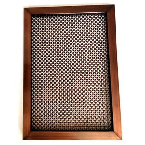 Rete Decorativa in Rame Antico per Ante di Mobili in Acciaio e Rete di Rame a Dubai - Product Image 1