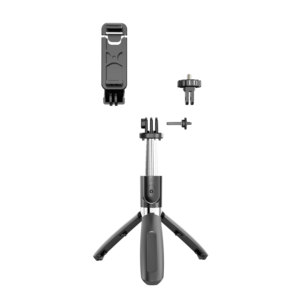 L02 1M Mini <span class=keywords><strong>Handheld</strong></span> Selfie Stick con <span class=keywords><strong>control</strong></span> remoto inalámbrico y trípode plegable para transmisión en vivo - Product Image 3