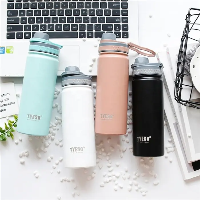 Cách nhiệt chai nước đi bộ đường dài nhiệt chai nước bằng thép không gỉ chân không Flask