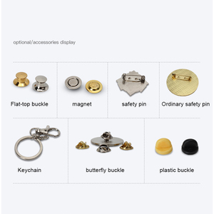 Épinglette en métal personnalisée avec logo, pour événements, plaquée <span class=keywords><strong>or</strong></span>, épinglette en émail souple ou dur, motifs école, nourriture, anime, dessin animé, animaux, enfants, mignons - Product Image 3