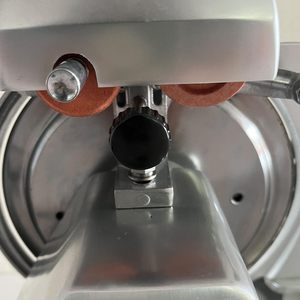 Zica Nueva Rebanadora <span class=keywords><strong>de</strong></span> Carne Comercial <span class=keywords><strong>de</strong></span> Grado Restaurante, Ajustable, Eléctrica, con Cuchilla <span class=keywords><strong>de</strong></span> Acero Inoxidable <span class=keywords><strong>de</strong></span> 10 Pulgadas, Semiautomática para Queso y Jamón - Product Image 5