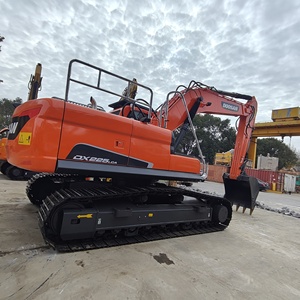 รถขุดมือสอง DOOSAN DX225 22 ตัน เครื่องยนต์ DB ปั๊มไฮดรอลิก Doosan Mottrol วาล์ว KYB ชั่วโมงการใช้งานต่ำ สภาพ 90% ปี 2023 พร้อมวิดีโอประกอบการใช้งาน - Product Image 1