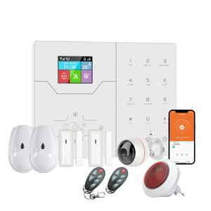 DKMsec HA-VGW 4G/<span class=keywords><strong>WiFi</strong></span> Heimsicherheits-Alarmsystem Außen- und Innenalarm GPRS-Batterie für 100-200m Reichweite - Product Image 1