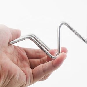 Soporte de <span class=keywords><strong>taco</strong></span> doblado de alambre de acero inoxidable moderno de alta calidad, plato de tortitas rectangular de concha múltiple, bodas, fiestas, hoteles, comida - Product Image 5