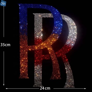 Motif thermocollant en strass '<span class=keywords><strong>Bonjour</strong></span> 2026' pour le Nouvel An 2026, idéal pour la décoration de vêtements de fête du Réveillon et le DIY - Product Image 5