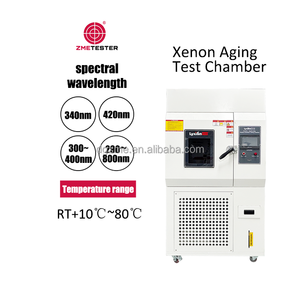 ZME, Лучшая цена, ксеноновая лампа, симулятор на солнечной батарее, ускоренное выветривание, ISO 105 B02, стандартная тканевая ксеноновая машина для испытания на старение дуги - Product Image 4