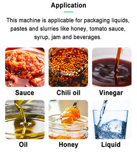 ゼリー充填ラインティックポーチ小袋包装機ハニーマシンヨーグルト包装ミルクジャム自動ペースト充填機 - Product Image 3