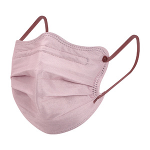 Özel baskılı 3D 3 kat yetişkin toz yüz siyah açık pembe renkler 3D yüz maskesi - Product Image 2