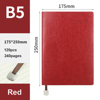 A5 B5 carnet de notes personnalisé en cuir PU, carnet de notes personnalisé, carnet de notes à couverture souple, planificateur