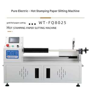 Máquina de rebobinado de corte longitudinal eléctrica automática para papel de estampado en caliente y corte de aluminio Equipo de fabricación de papel <span class=keywords><strong>ideal</strong></span> - Product Image 4