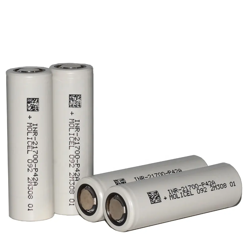 Molicel 3,6 V 21700 Molicell P42A 4200mAh Макс 45A поддержка разряда-40 градусов Цельсия низкотемпературный разряд