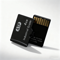 Tarjeta de Memoria Flash Mini SD Original OEM SLC Industrial TF de 4GB para Uso Industrial en Exteriores