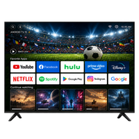 Téléviseur intelligent 4K UHD 75 pouces Android 14/15 Google TV DVB-T2/S2 ISDB-Tb ATSC WiFi Bluetooth USB Téléviseur LED à écran plat OEM